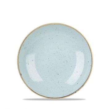 Churchill Stonecast Duck Egg Blue, Teller Flach - Ă16,5cm