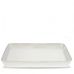 Churchill Stonecast Barley White, Backform Rechteckig