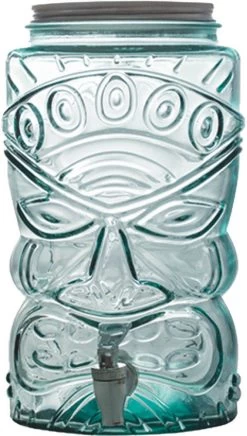Tiki Getränkespender, Vidrios Reciclados San Miguel - 6 Liter