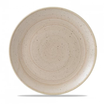 Churchill Stonecast Nutmeg Crem, Teller Flach - Ă28,8cm