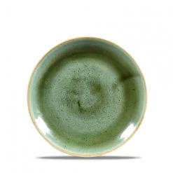 Churchill Stonecast Samphire Green, Teller Flach - Ø16,5cm
