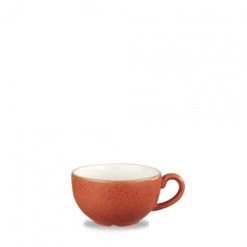 Cappuccino Tasse, Churchill, Stonecast Spiced Orange - 340ml