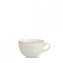 Cappuccino Tasse, Churchill, Stonecast Barley White - 460ml