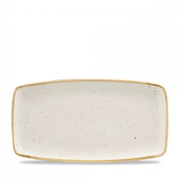 Churchill Stonecast Barley White, Platte Rechteckig